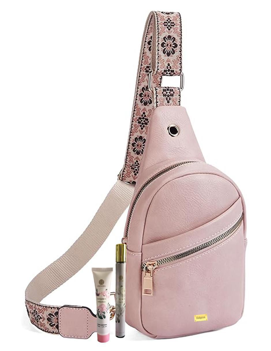 Foto 2 pulgar | Bolsa Crossbody Pink Brule