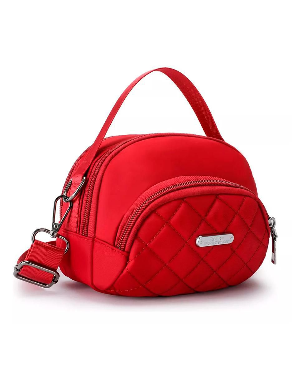 Foto 2 pulgar | Bolsa Crossbody Pink Brule Roja