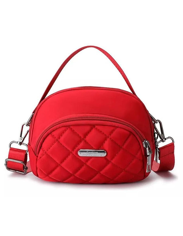 Foto 3 pulgar | Bolsa Crossbody Pink Brule Roja