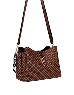 Foto 1 | Bolsa Crossbody Pink Brule Marrón