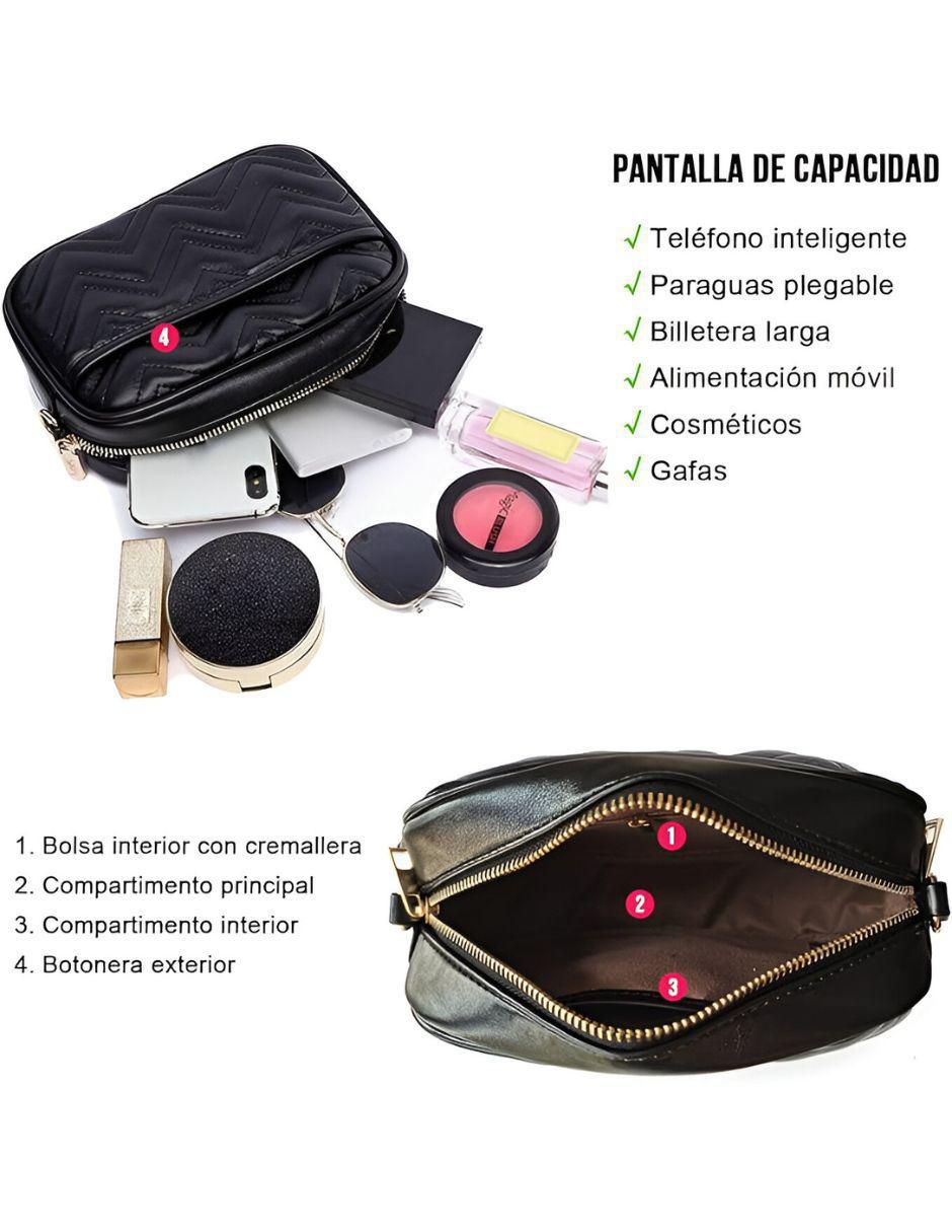 Foto 4 pulgar | Bolsa Crossbody Pink Brule