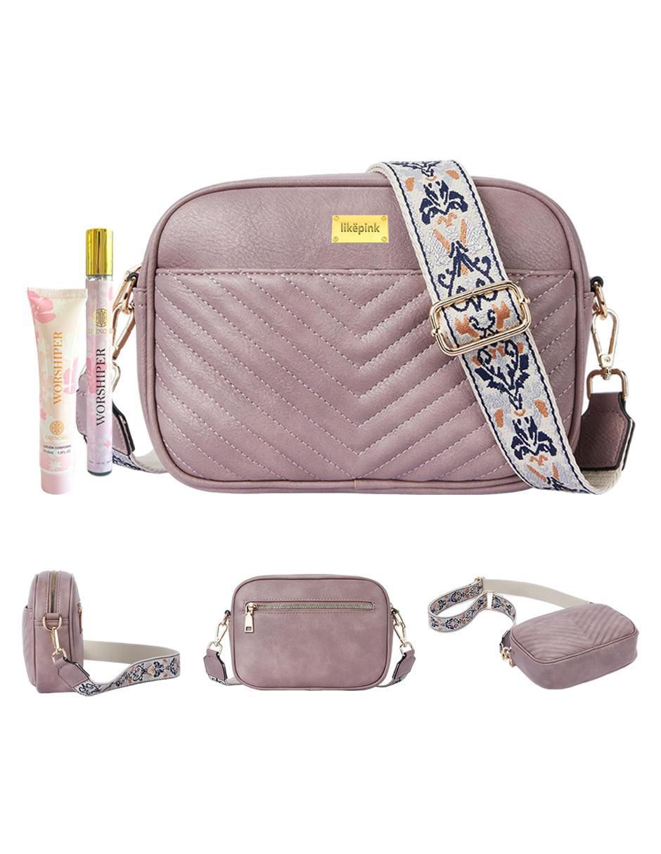 Foto 2 | Bolsa Crossbody Pink Brule