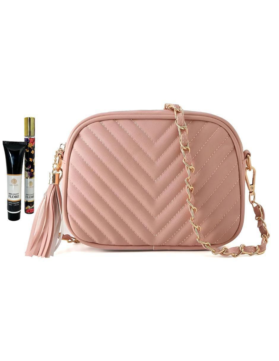 Foto 2 pulgar | Bolsa Crossbody Pink Brule