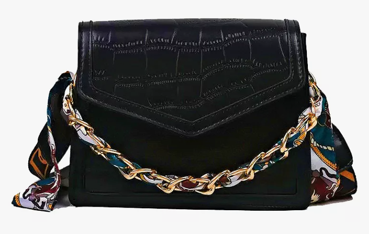 Bolso Bandolera Monedero Cartera Crossbody Para Mujer Color Negro