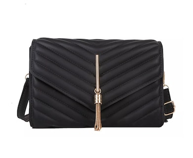 Foto 1 | Bolso Bandolera De Moda Y Elegante Crossbody Para Mujer Negro