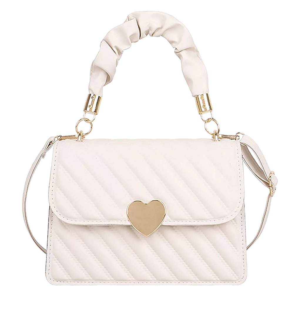 Bolso De Mano Con Un Solo Hombro Moda Y Elegante Para Mujer Blanco