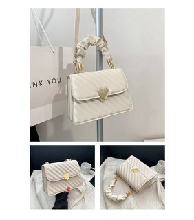 Foto 4 | Bolso De Mano Con Un Solo Hombro Moda Y Elegante Para Mujer Blanco