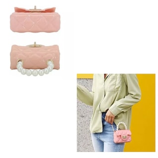 Foto 3 | Mini Bolsa Para Niña Crossbody Monedero Cute Casual Rosa