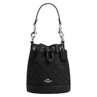 Foto 1 | Bolsa Coach Mini Bucket Ct863 Negro