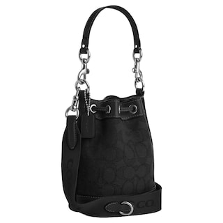 Foto 3 | Bolsa Coach Mini Bucket Ct863 Negro