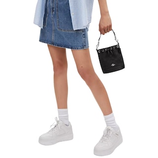 Foto 5 | Bolsa Coach Mini Bucket Ct863 Negro