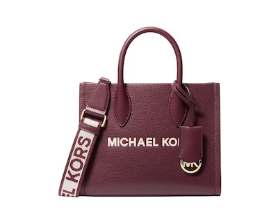 Foto 1 | Bolsa Michael Kors Mirella Small Pebbled Leather Crossbody Bag 35s4g72c5l color Vino