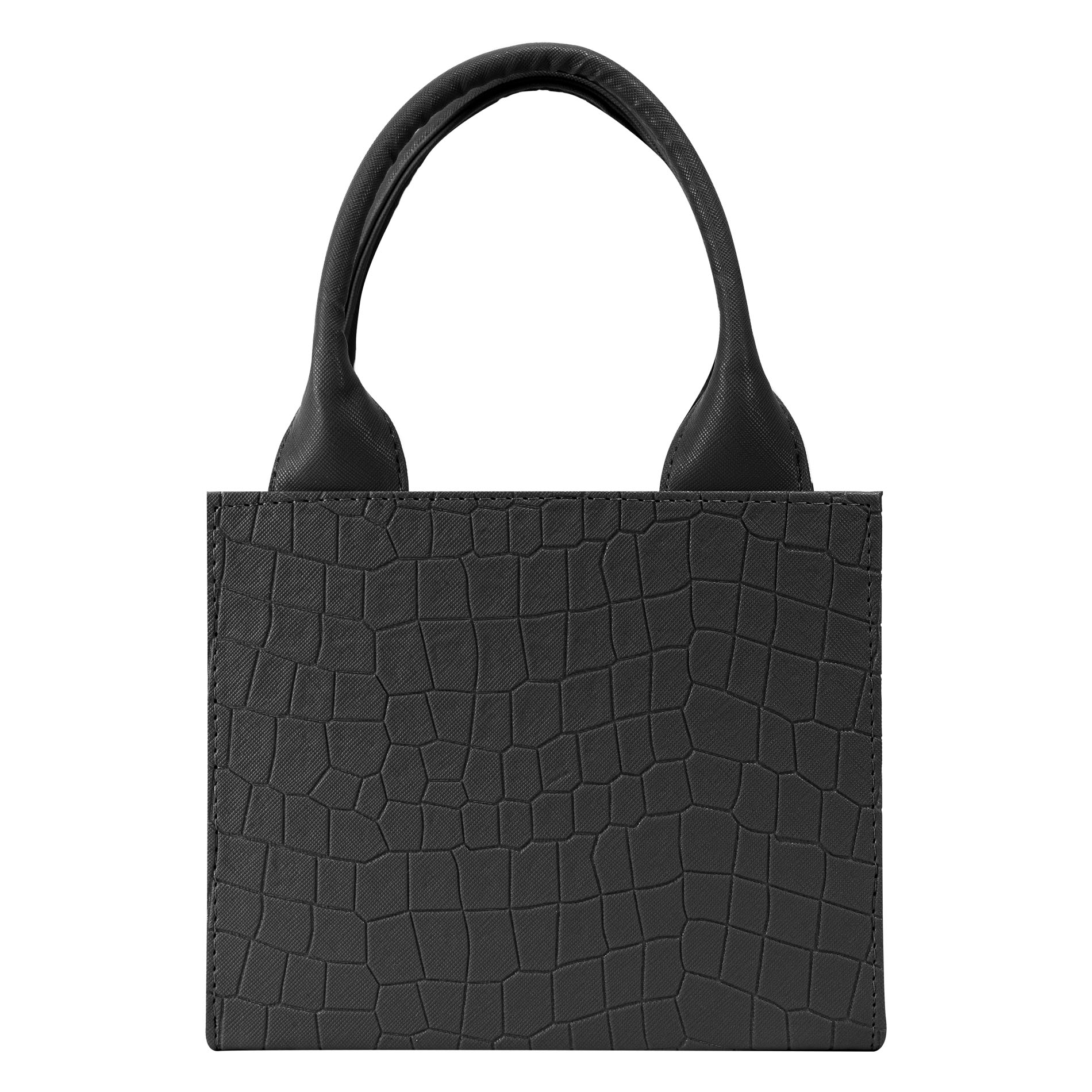 Foto 1 | Mariconera Para Dama Negro Dapra Drilo Sintetico Zoe Nueva Imagen