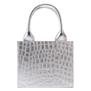 Foto 1 | Mariconera Para Dama Plata Dapra Drilo Sintetico Zoe Nueva Imagen