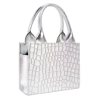 Foto 2 | Mariconera Para Dama Plata Dapra Drilo Sintetico Zoe Nueva Imagen