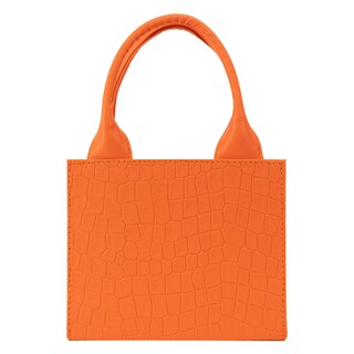 Foto 1 | Mariconera Para Dama Naranja Dapra Drilo Sintetico Zoe Nueva Imagen