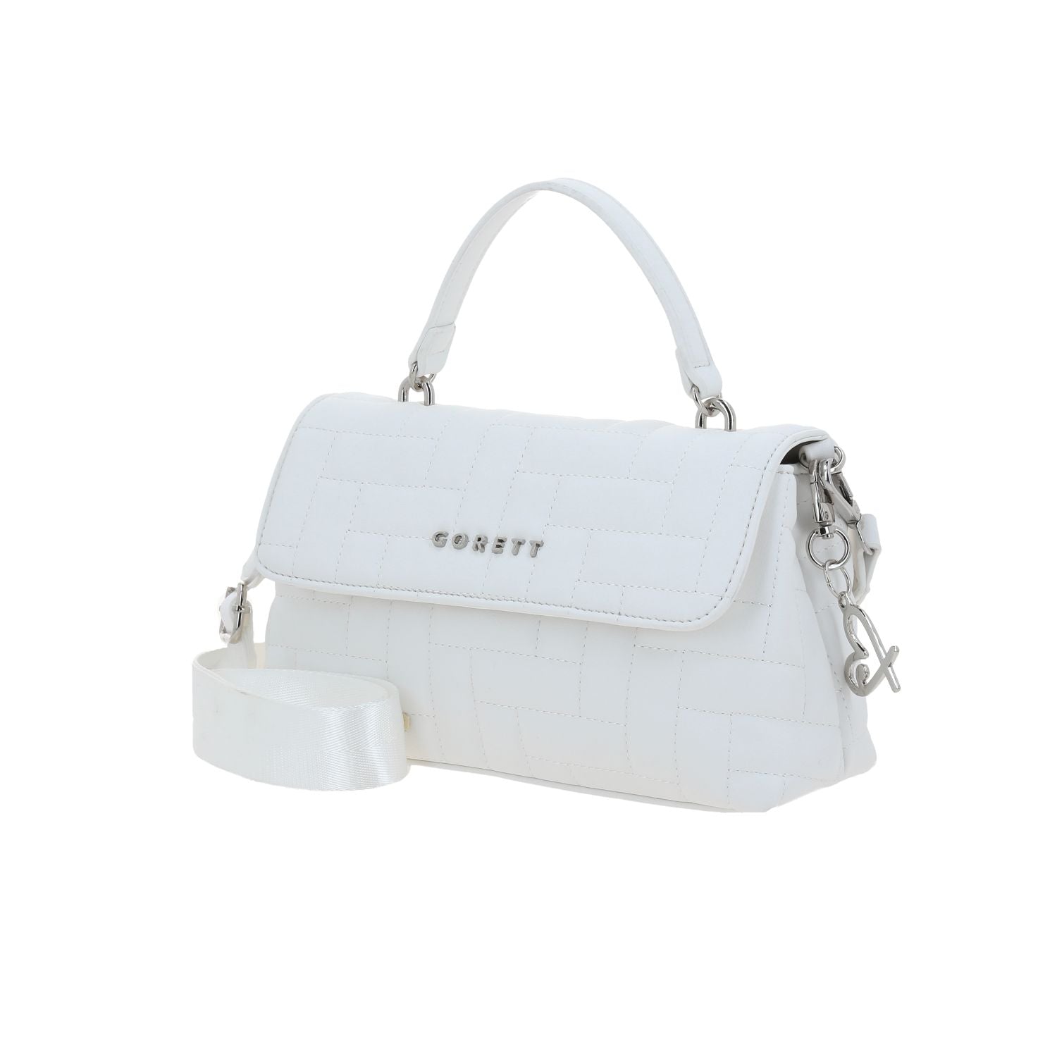 Foto 3 pulgar | Bolso Briefcase Blanco Gorett