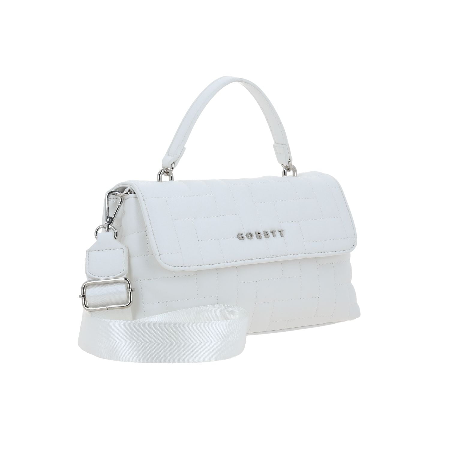 Foto 7 pulgar | Bolso Briefcase Blanco Gorett