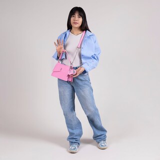 Foto 8 | Crossbody Rosa Barbie By Gorett Patricya