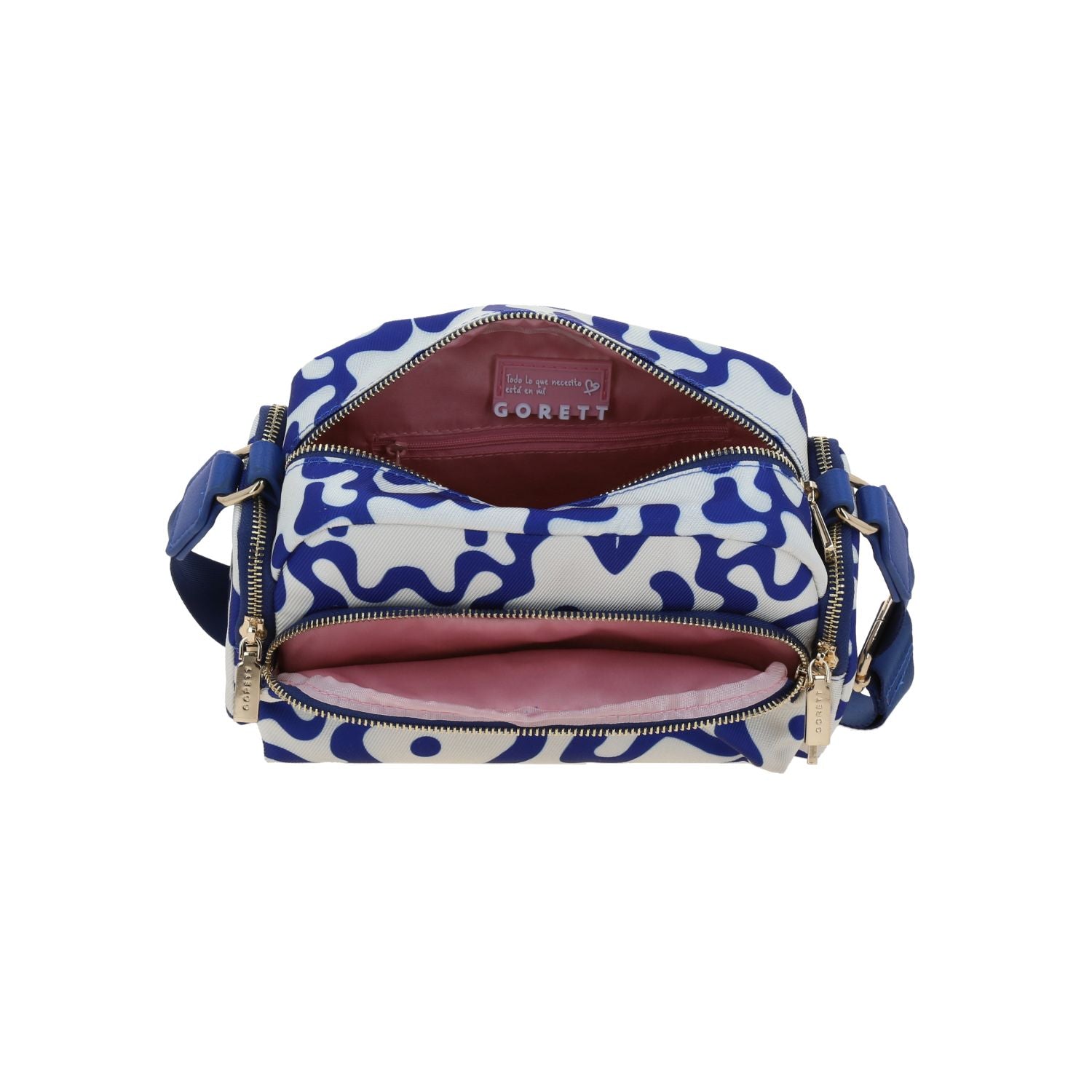 Foto 7 | Crossbody Azul Gorett Sol