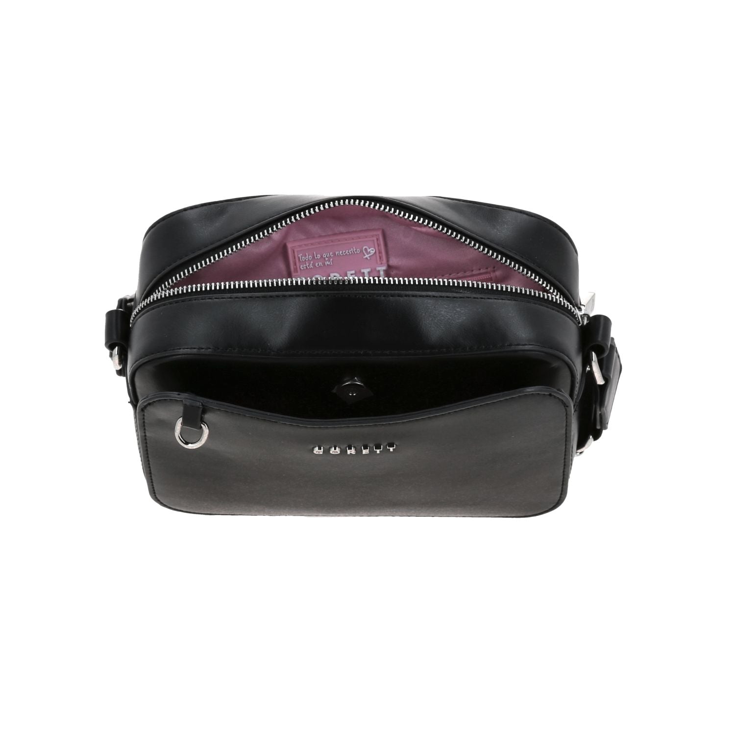 Foto 8 pulgar | Crossbody Negro Gorett Lizzie