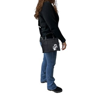 Foto 5 | Bolsa Tote Small Karl Lagerfeld Nailon Ikon Black
