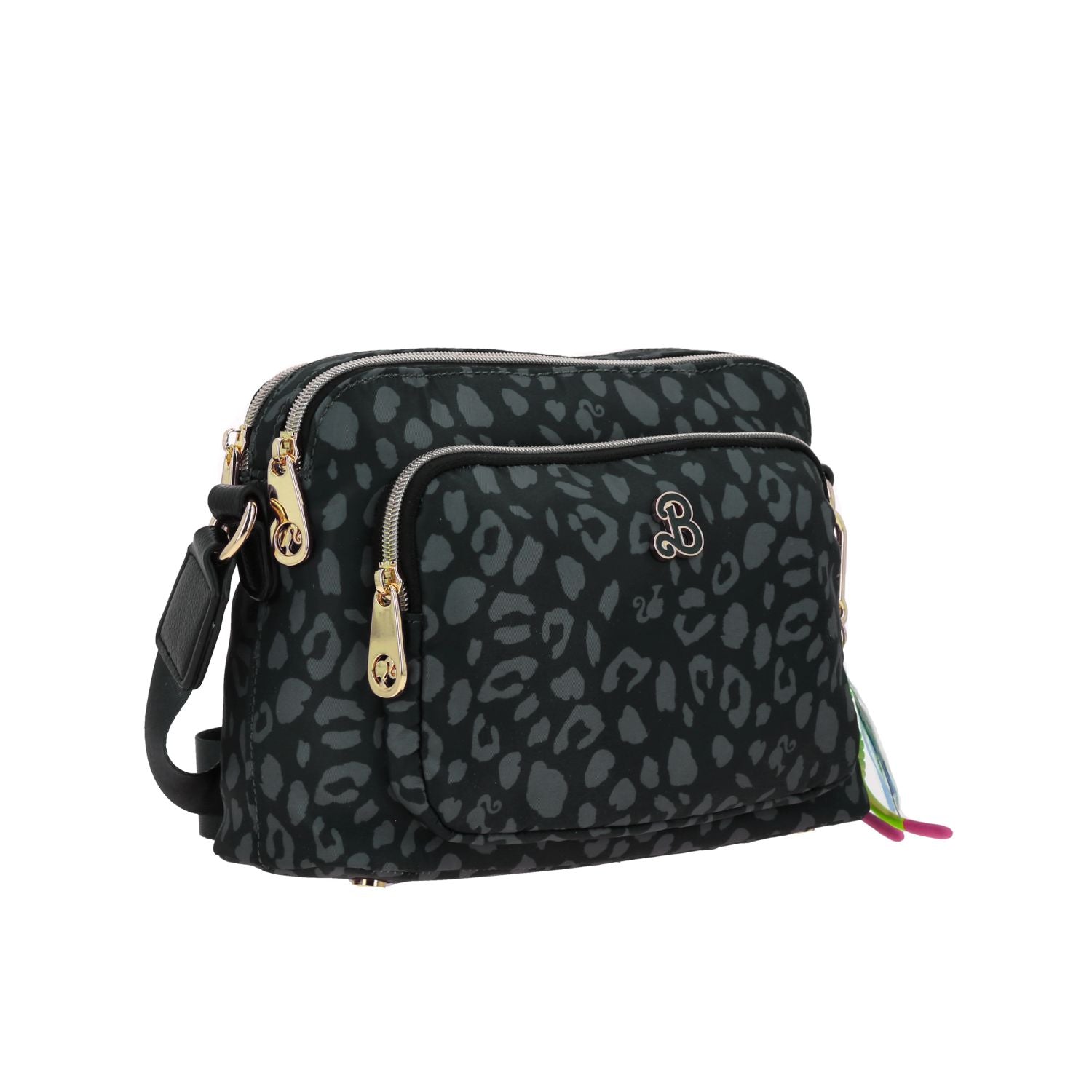 Foto 7 pulgar | Crossbody Negro Barbie By Gorett Estrella