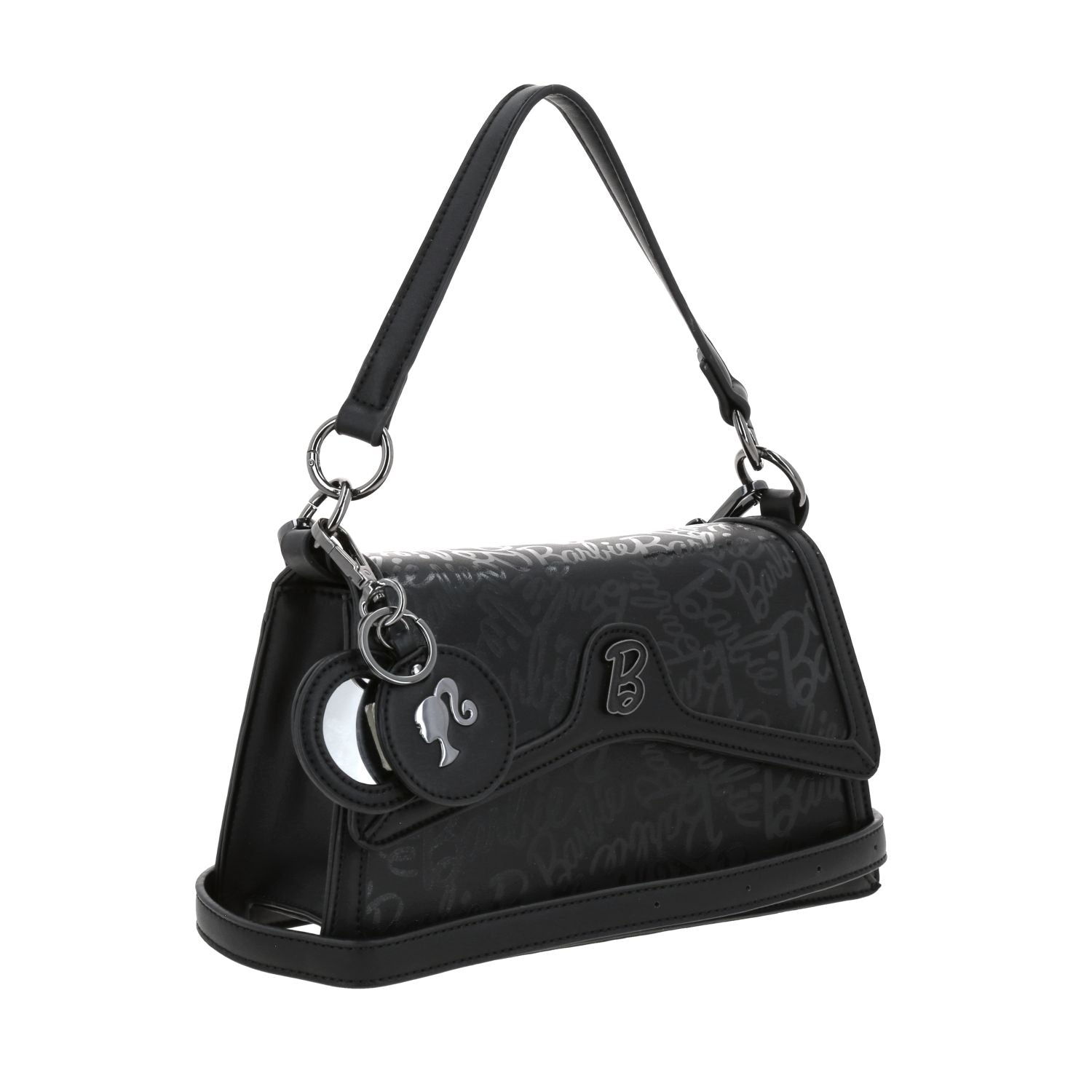 Foto 7 pulgar | Crossbody Negro Barbie By Gorett Patricya