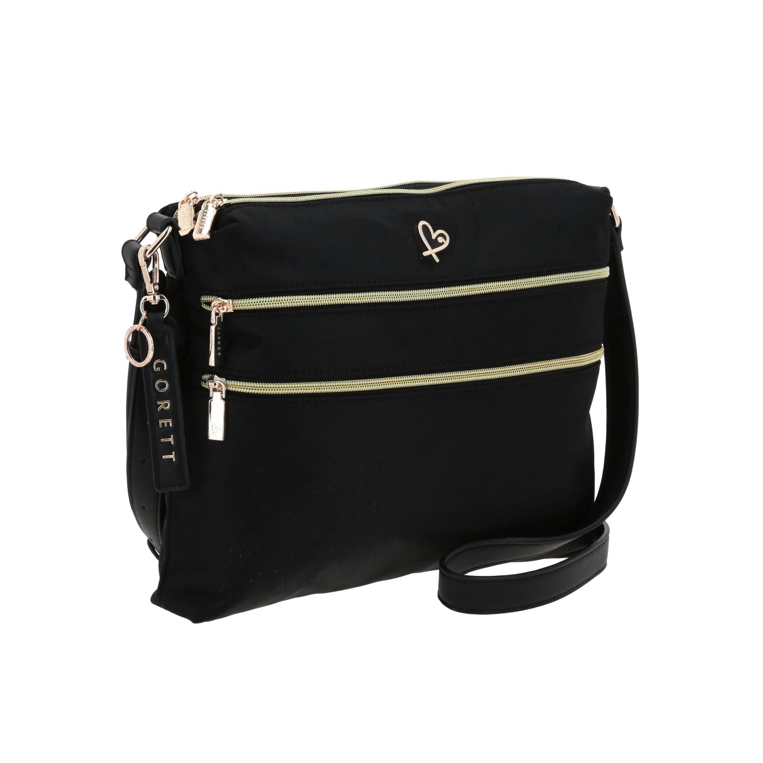 Foto 7 pulgar | Crossbody Negro Gorett Estela