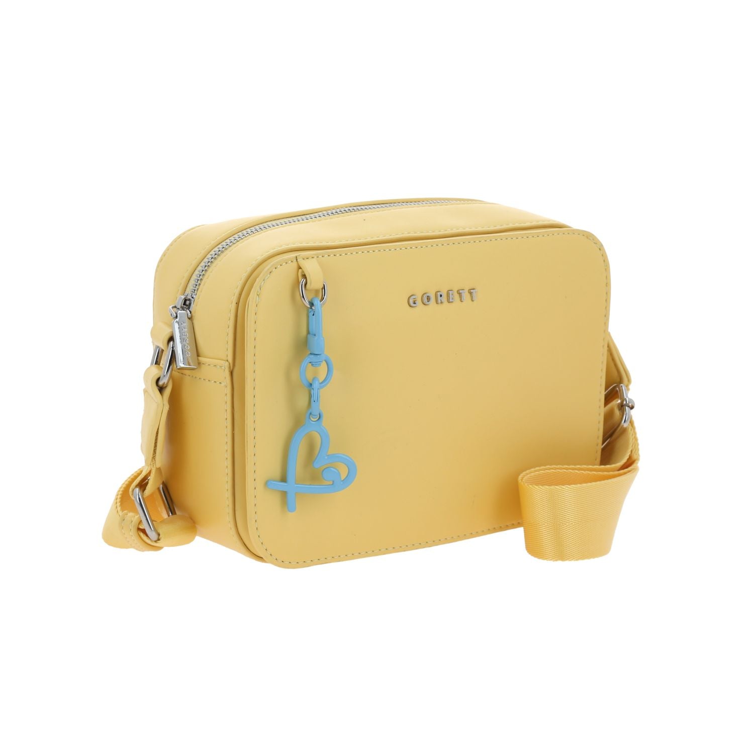 Foto 7 pulgar | Crossbody Amarillo Gorett Lizzie
