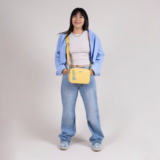 Foto 8 | Crossbody Amarillo Gorett Lizzie