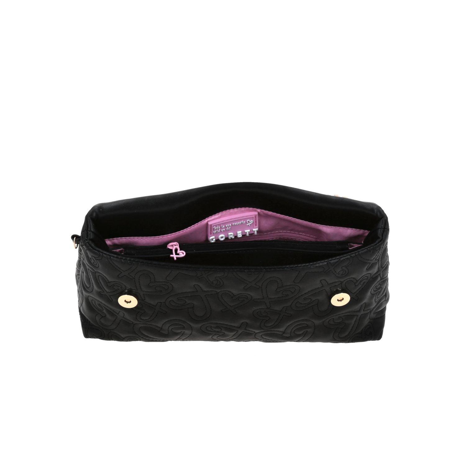 Foto 7 | Crossbody Negro Gorett Shantal