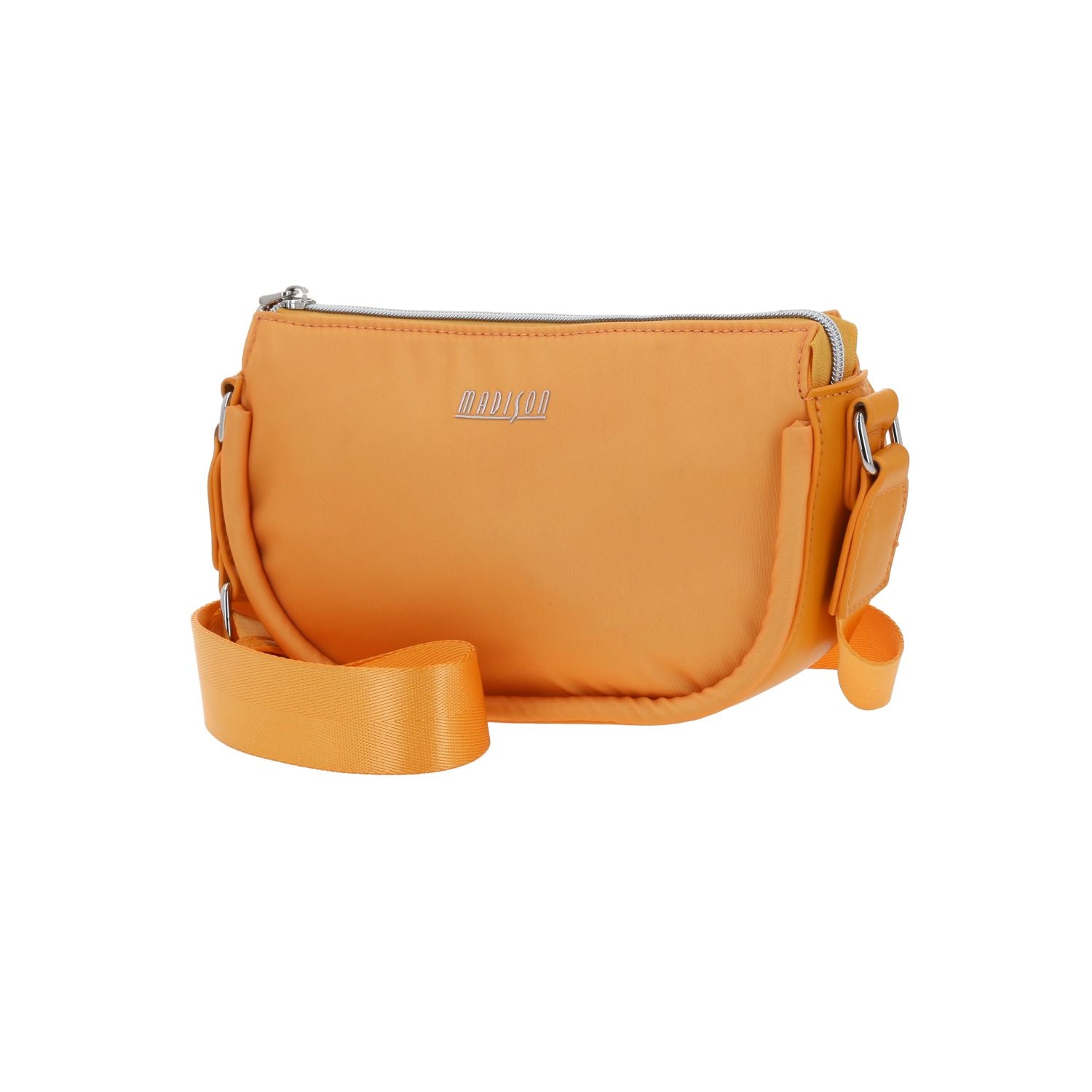 Foto 3 pulgar | Crossbody Naranja Madison Maritza