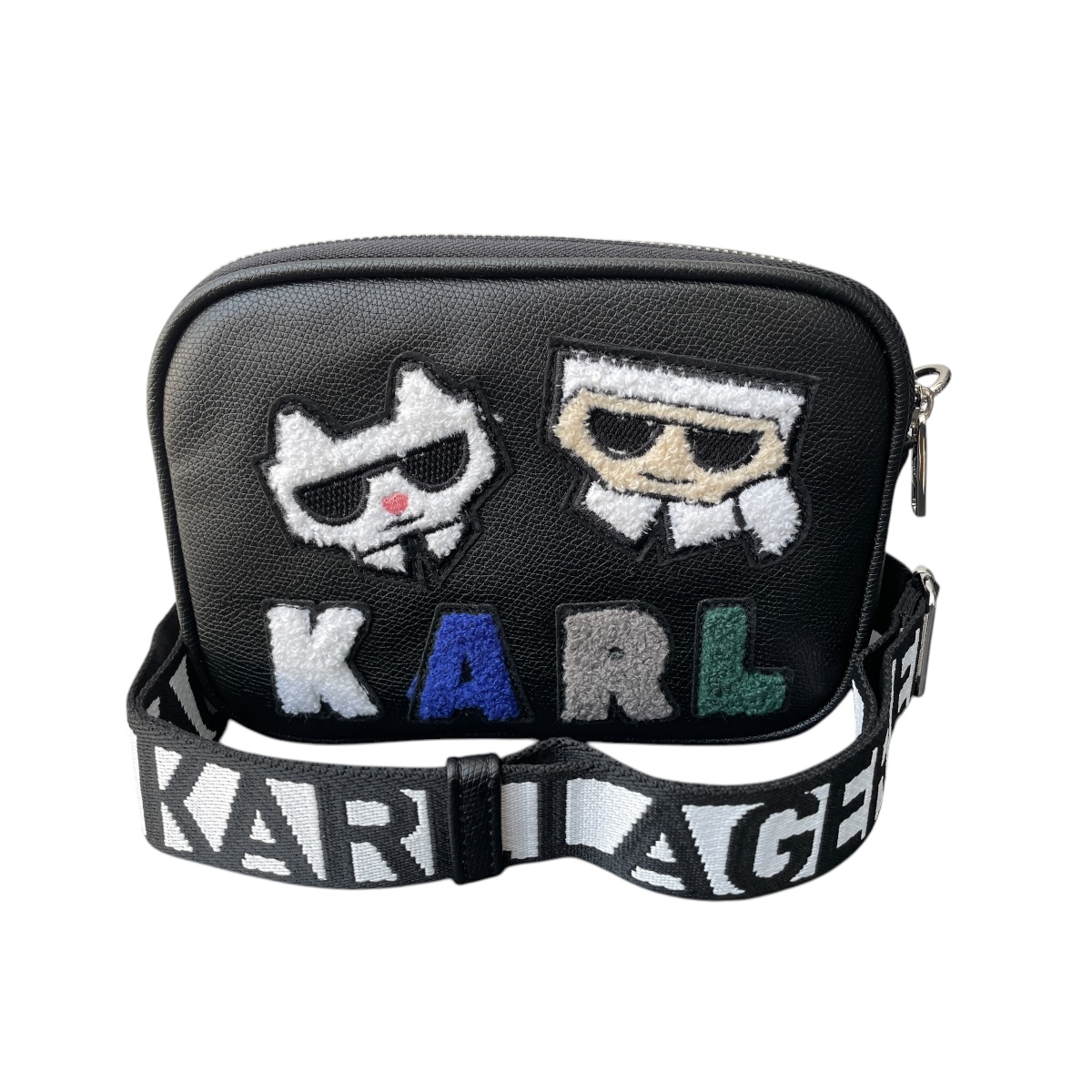 Foto 2 pulgar | Bolsa Karl Lagerfeld Knitt Blue