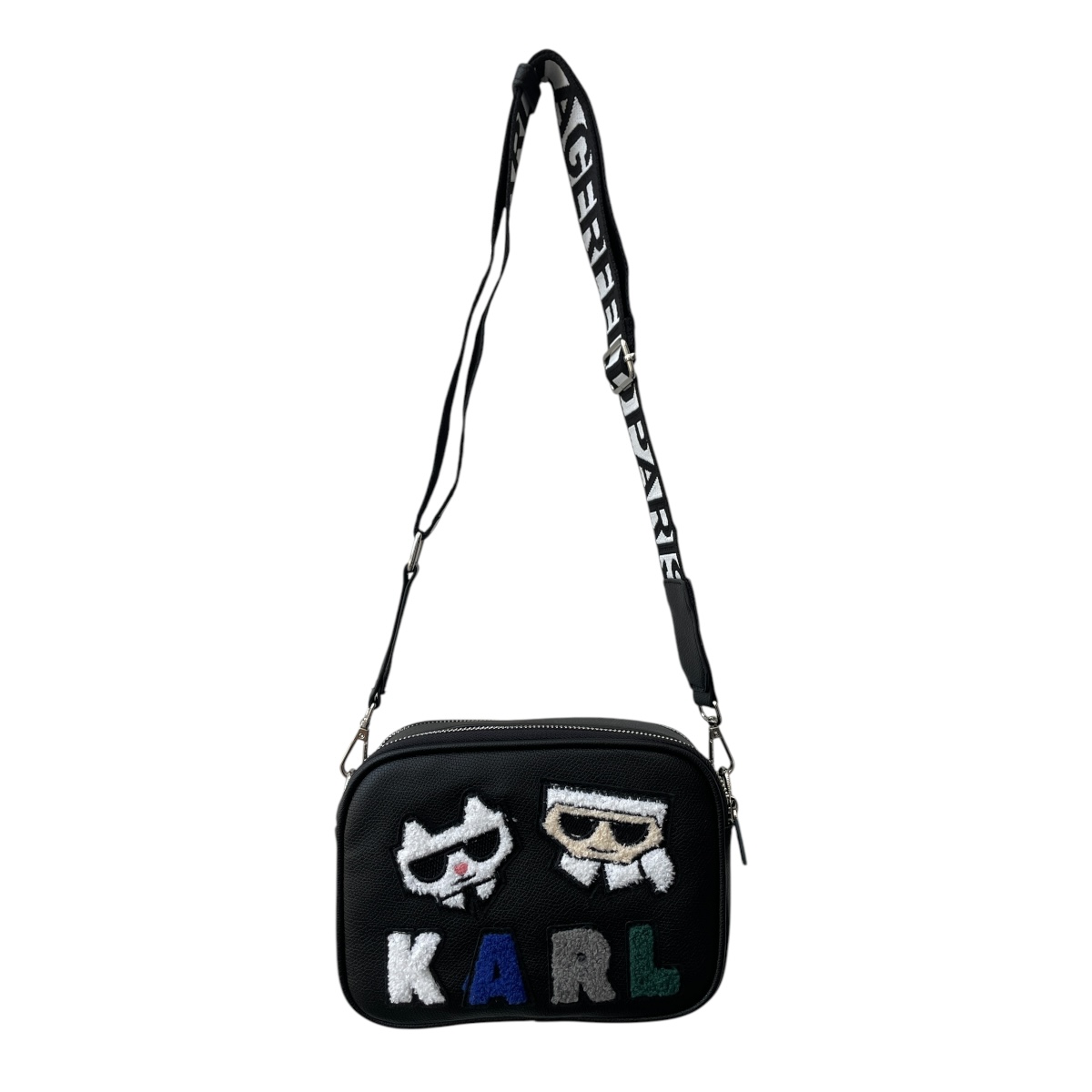 Foto 4 pulgar | Bolsa Karl Lagerfeld Knitt Blue