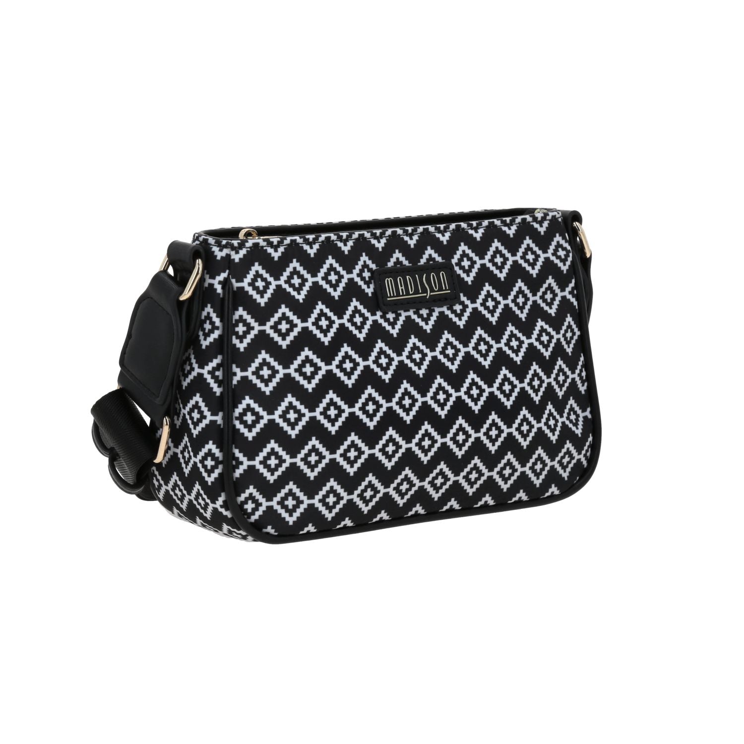 Foto 7 pulgar | Crossbody Negro Madison Xochitl