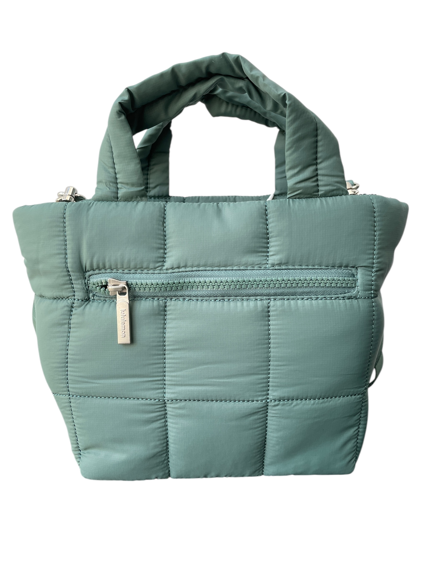 Foto 2 | Bolsa Bandolera Lululemon Quilted Green Forest