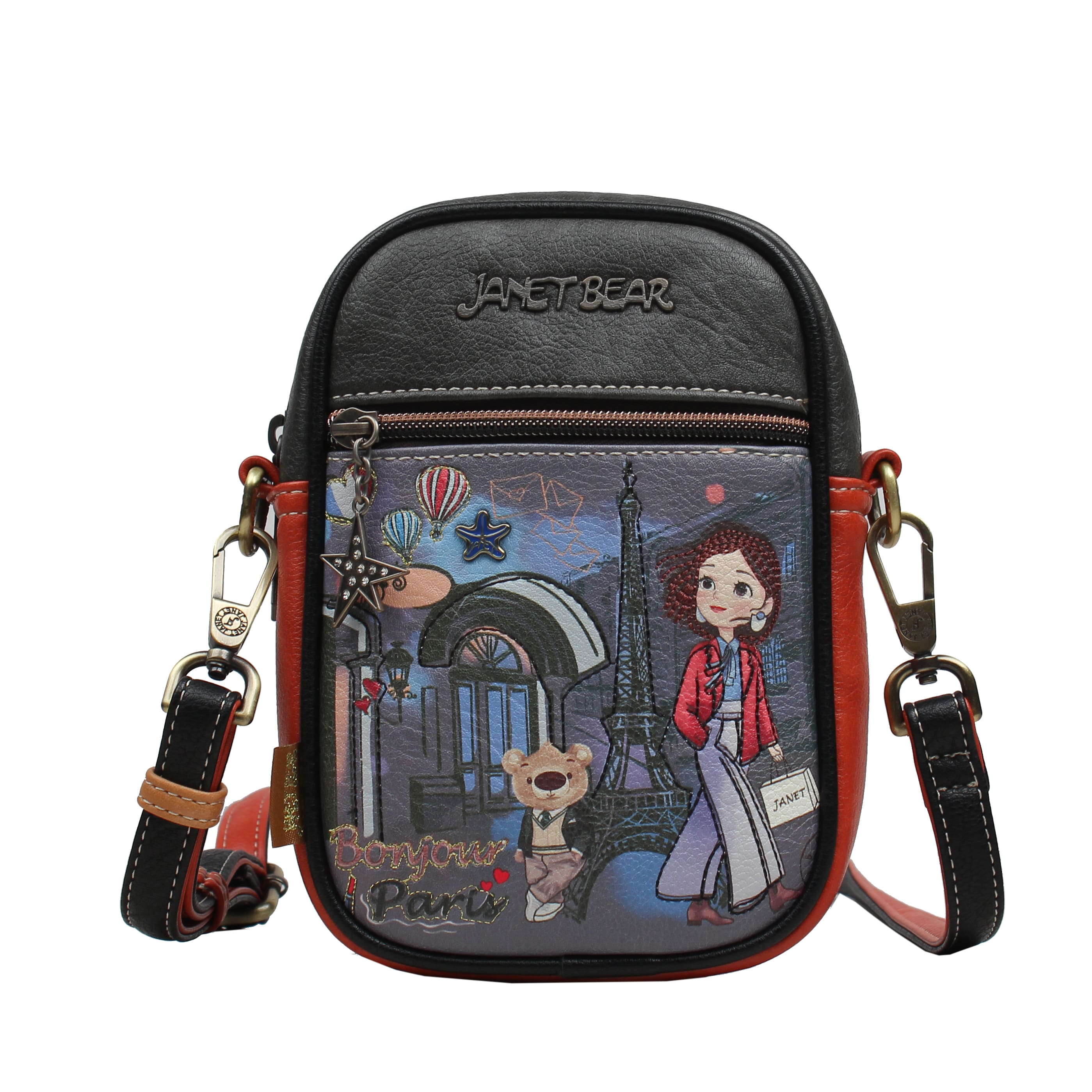 Foto 2 pulgar | Crossbody Janet Bear Paris Dream J010a