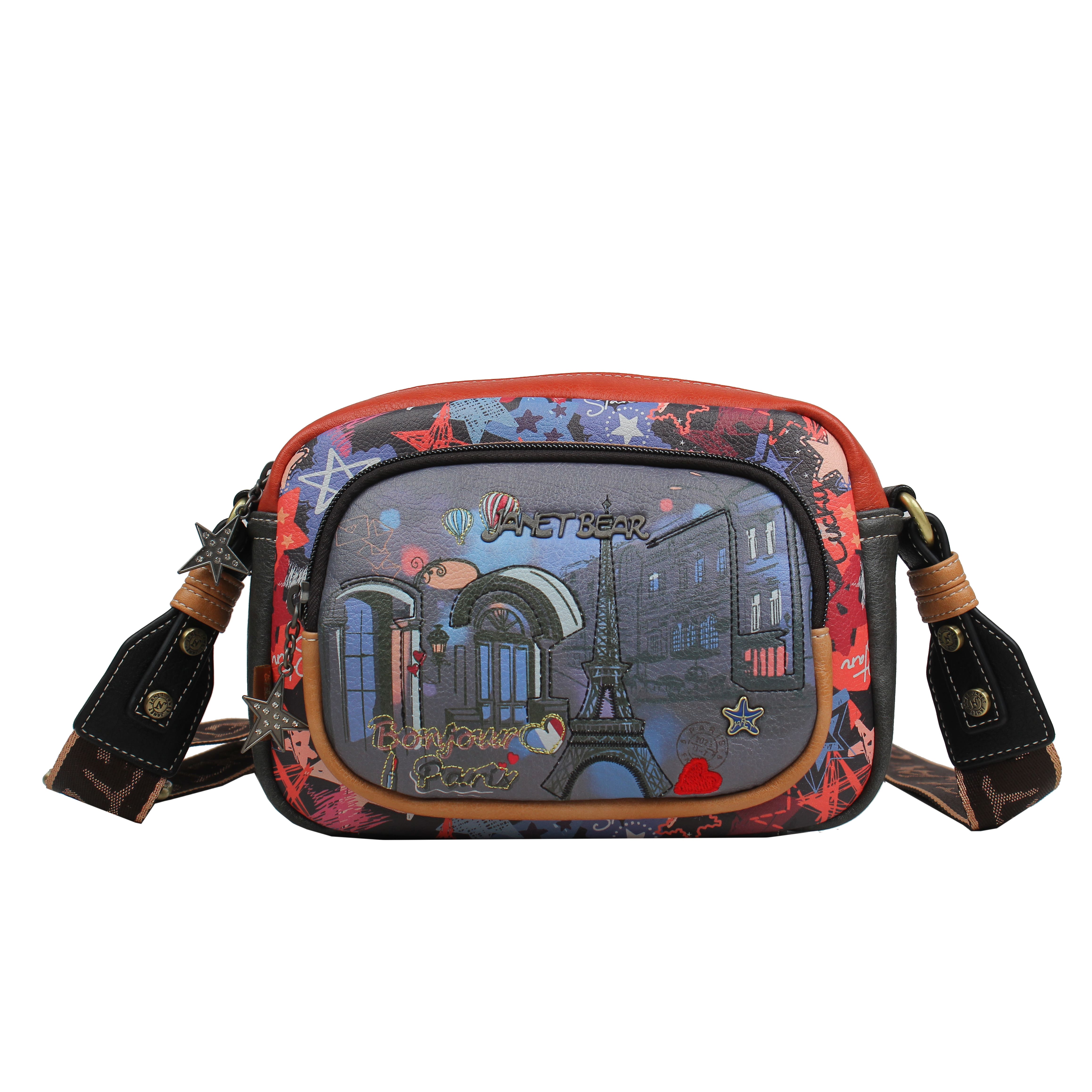 Foto 2 pulgar | Crossbody Janet Bear Paris Dream J013b