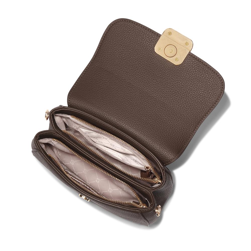 Foto 3 | Bolsa Crossbody Enso Mujer Eb244302cb Cafe Cafe