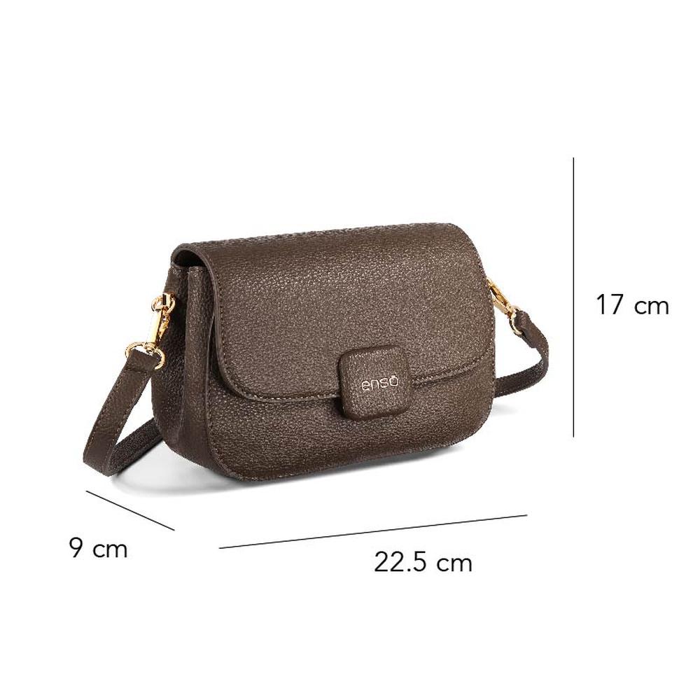 Foto 4 | Bolsa Crossbody Enso Mujer Eb244302cb Cafe Cafe