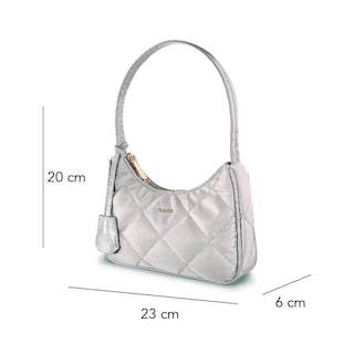 Foto 5 | Bolsa Crossbody Enso Mujer Eb244310cb Plata Plateado