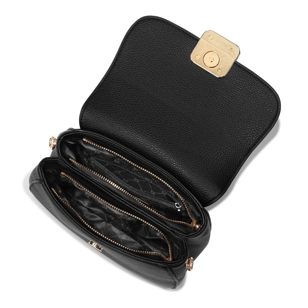 Foto 5 pulgar | Bolsa Crossbody Enso Mujer Eb244301cb Negro Negro
