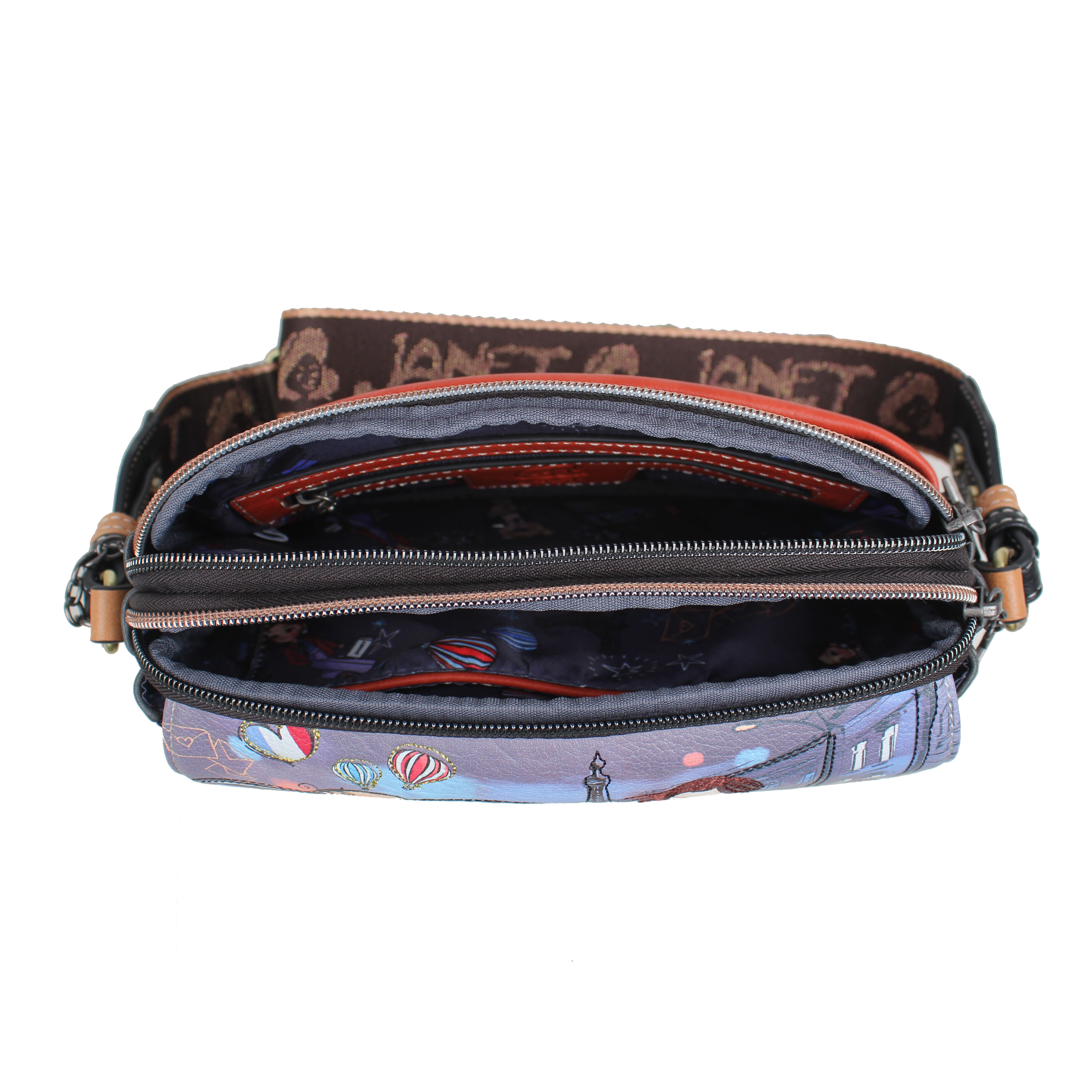 Foto 5 pulgar | Crossbody Janet Bear Paris Dream J029a
