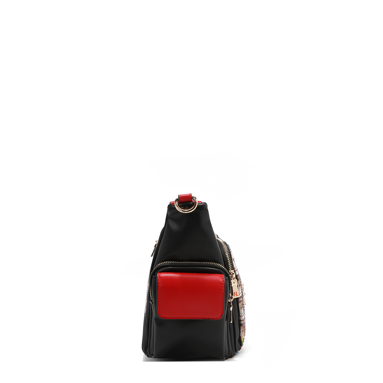 Foto 4 pulgar | Bolsa Crossbody Nicole Lee Estampado Martha Travels