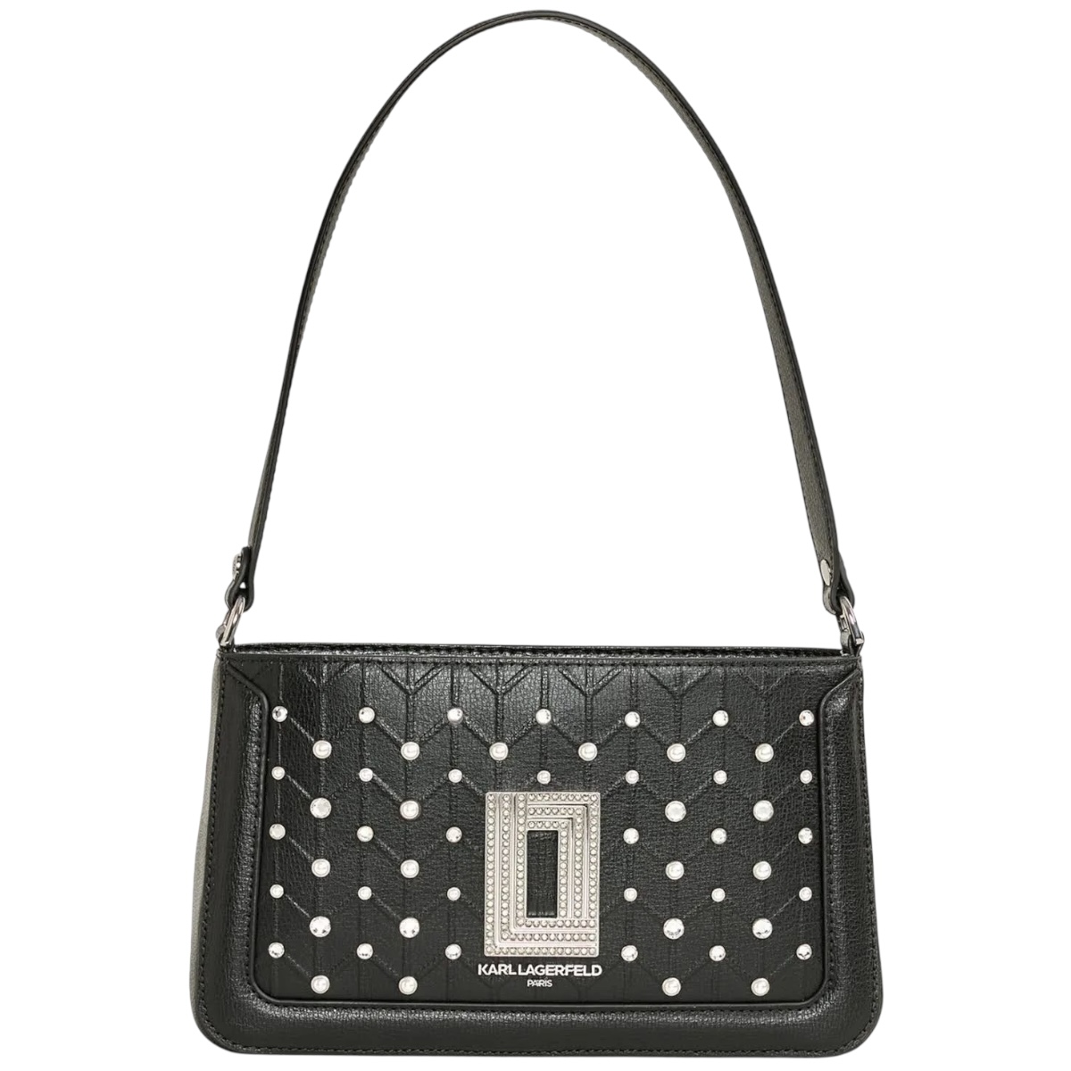 Foto 2 pulgar | Bolsa Crossbody Karl Lagerfeld Stones Black para Dama