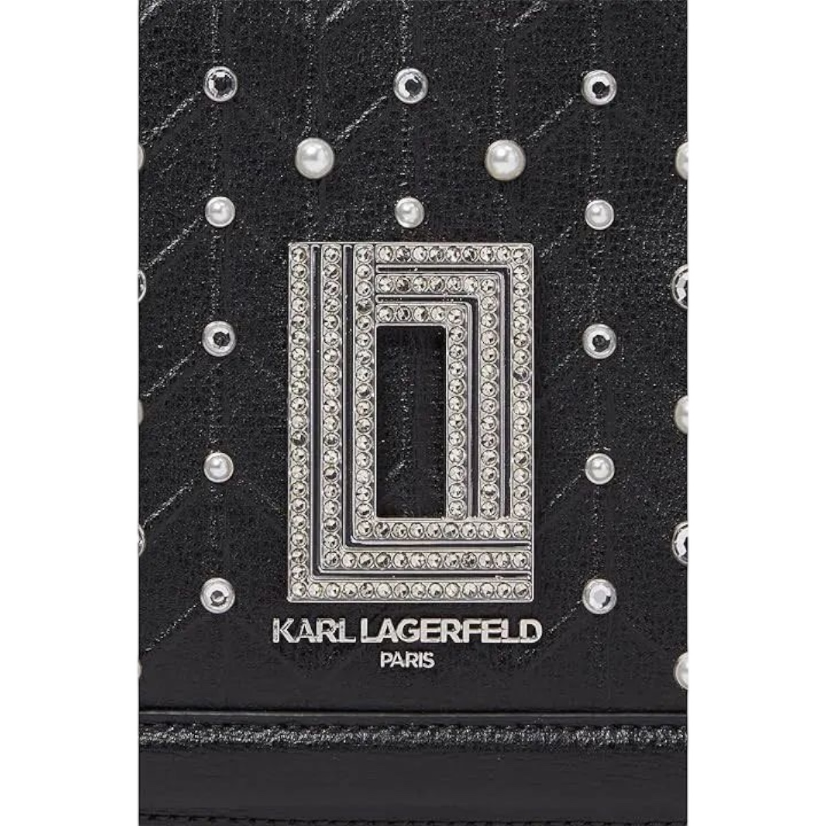 Foto 6 pulgar | Bolsa Crossbody Karl Lagerfeld Stones Black para Dama