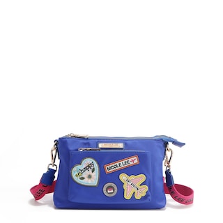 Foto 2 | Bolsa Crossbody Nicole Lee de Nailon con Parches