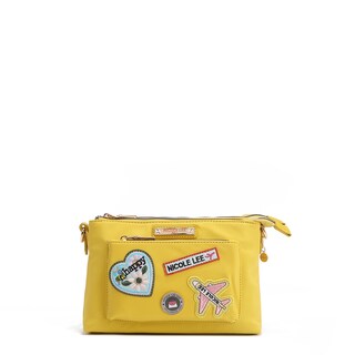 Foto 2 | Bolsa Crossbody Nicole Lee de Nailon con Parches