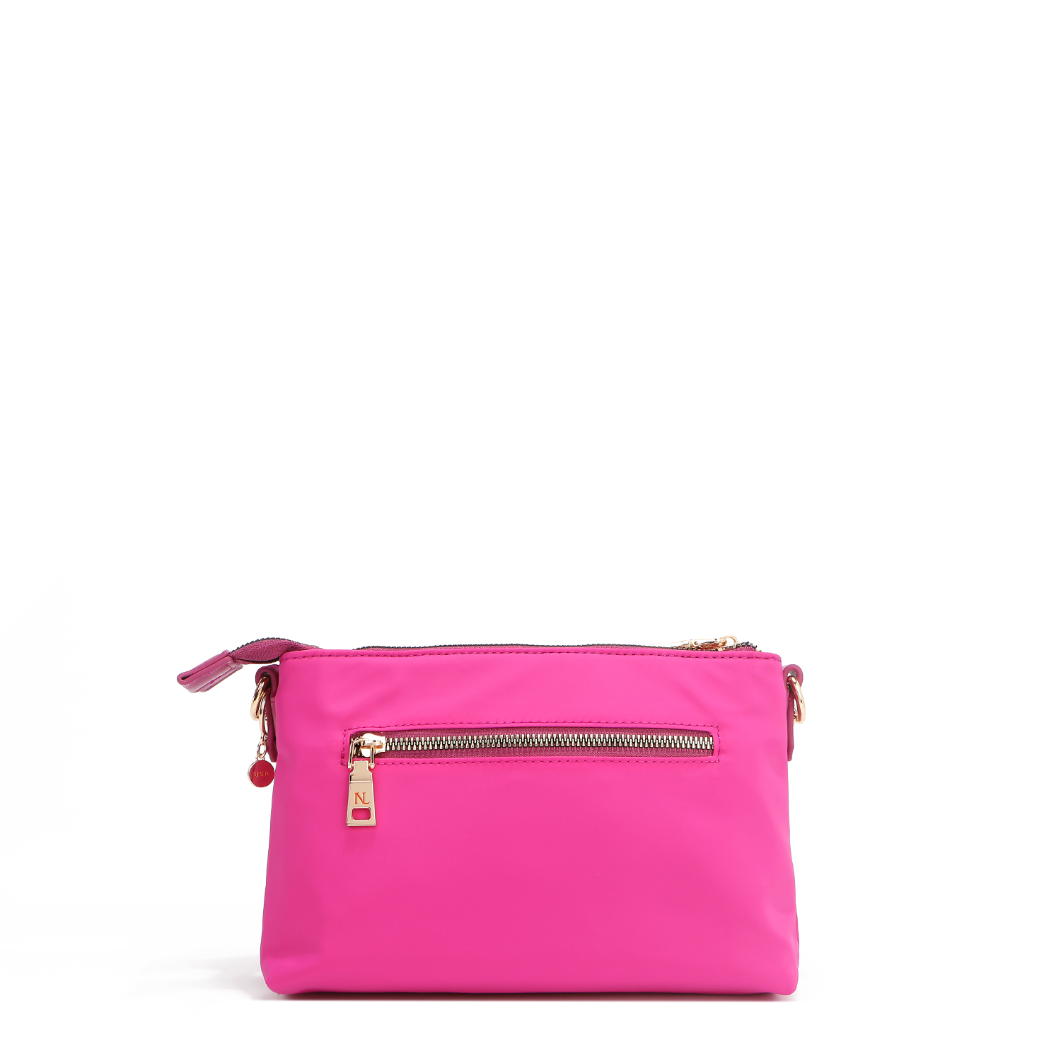 Foto 4 pulgar | Bolsa Crossbody Nicole Lee De Nailon Con Parches